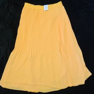 JCrew pleated skirt